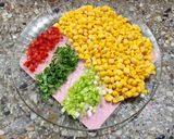 Foto del paso 5 de la receta: 🌽Corn fritters by Gordon Ramsay 🌽 Bocaditos de choclo, jalapeño y cilantro 🌽 Receta viral #10 🌽