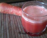 A picture of step 4 of Fresh carrot juice.