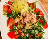 Foto del paso 4 de la receta: Ensalada de tomate 🍅 y Albahaca 🌿