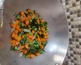 स्वादिष्ट वेजिटेबल उपमा (swadist vegetable upma recipe in Hindi) रेसिपी चरण 3 फोटो