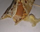 A picture of step 5 of Veggie Wraps.