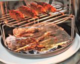 A picture of step 3 of Grilled Mutton Seekh Kebab.