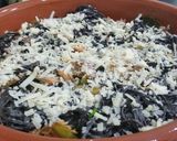 A picture of step 9 of Tagliatella al nero di sepia .