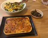 A picture of step 9 of Quiche with lard and cheese.