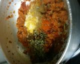 A picture of step 6 of Matar paneer.