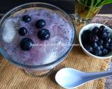 Es Nutrijel Serut Blueberry #day14 langkah memasak 3 foto