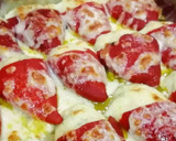 Foto del paso 4 de la receta: Piquillos rellenos de Brandada de Bacalao al gratén de Parmesano