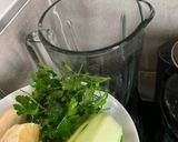 Une image de l'étape 1 de Detox vert citron concombre🥒.