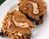 Foto langkah ke 7 dari resep Moca noughat cake.