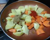 Foto del paso 4 de la receta Potaje de garbanzos y espinacas