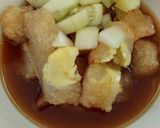 Foto langkah ke 5 dari resep Pempek kuah cuko tanpa ikan.
