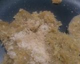 A picture of step 2 of Apple Laddu.