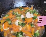 Foto langkah ke 7 dari resep Brokoli Tofu Saos Tiram.