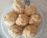 Foto del paso 2 de la receta: Huevos rellenos con bechamel de queso azul