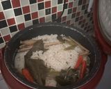 Foto langkah ke 3 dari resep Nasi Daun Jeruk.