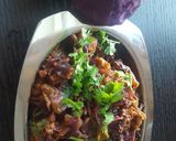 A picture of step 9 of Purple cabbage Masala/Sabzi.