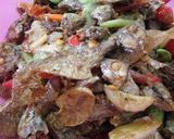 Foto langkah ke 3 dari resep Ikan asin pete.