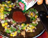 A picture of step 3 of Spicy Schezwan Noodle Nest.