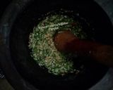 A picture of step 4 of Fresh okro soup.
