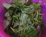 Foto langkah ke 1 dari resep Tumis daun ubi.