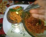 A picture of step 3 of Instant Carrot Pickles.
