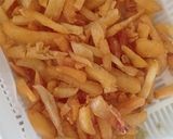 عکس مرحله 1 از دستور بادمجان سرخ شده با سیب زمینی و گوجه😋❤️