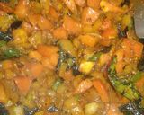 A picture of step 3 of Upma.