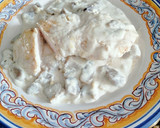 Foto del paso 6 de la receta: Pollo con salsa de setas y queso