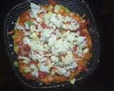 A picture of step 8 of Maggi Pizza.
