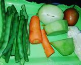 Foto langkah ke 2 dari resep Asem Asem Sayur (versi kampung).