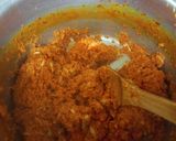 A picture of step 4 of Gajar ka halwa.