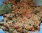 A picture of step 4 of Mung Daal Khichdi or Bhog Khichdi.