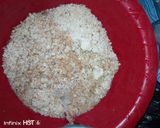 A picture of step 2 of Egusi soup.