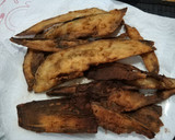 Foto del paso 3 de la receta: Berenjena frita y acompañada de miel