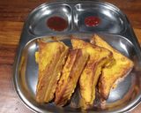 A picture of step 6 of Potato Bread Pakora.