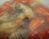 Hình bước làm 1 của món Canh đầu cá diêu hồng nấu ngót
