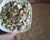 A picture of step 2 of "Orange Kulfi Wedges".