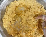 बेसन की पापड़ी (besan ki papdi recipe in hindi) रेसिपी चरण 2 फोटो