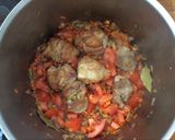 Foto del paso 3 de la receta: Frijoles con cerdo y zarsa criolla con arroz blanco