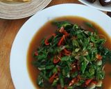 Foto langkah ke 3 dari resep Tumis Bayam Kuah.