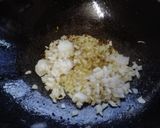 A picture of step 3 of Kundru curry.