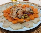 Foto del paso 4 de la receta: "Carpaccio" de Verduritas y Aliño Picante
