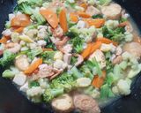 Foto langkah ke 4 dari resep Sapo Tahu Oriental.