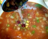 A picture of step 2 of Mexican Chicken Soup.
