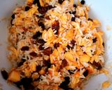 A picture of step 5 of Sweet rice porridge in pumpkin.