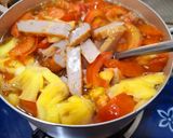 Hình bước làm 4 của món Bún chả cá
