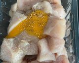 Une image de l'étape 1 de Beignets de poulet.