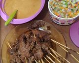 Foto langkah ke 6 dari resep Sate Sapi Ekonomis #FestivalResepAsia #Indonesia #Daging sapi.