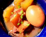 รูปขั้นตอนการทำที่ 4 ของ หมูแดงตุ๋นจีนแคระ Red Rice Yeast Braised Pork Belly