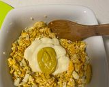 Foto del paso 4 de la receta: Snack de pollo con huevo